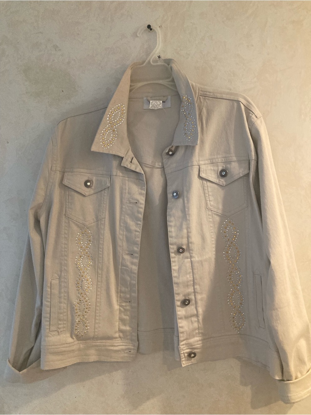 Cream Jean jacket